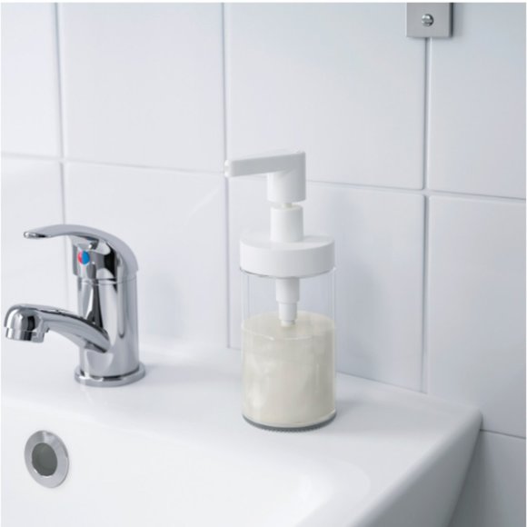 🆕 IKEA - White Soap dispenser - Picture 2 of 3